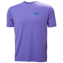 Load image into Gallery viewer, Helly Hansen Men's Skog UPF50 Recycled Graphic Short Sleeve Tee (Ultra Violet)

