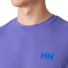 Load image into Gallery viewer, Helly Hansen Men's Skog UPF50 Recycled Graphic Short Sleeve Tee (Ultra Violet)
