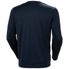 Load image into Gallery viewer, Helly Hansen Men&#39;s Tech Crew Neck Long Sleeve UPF50 Technical Top 2.0 (Navy)
