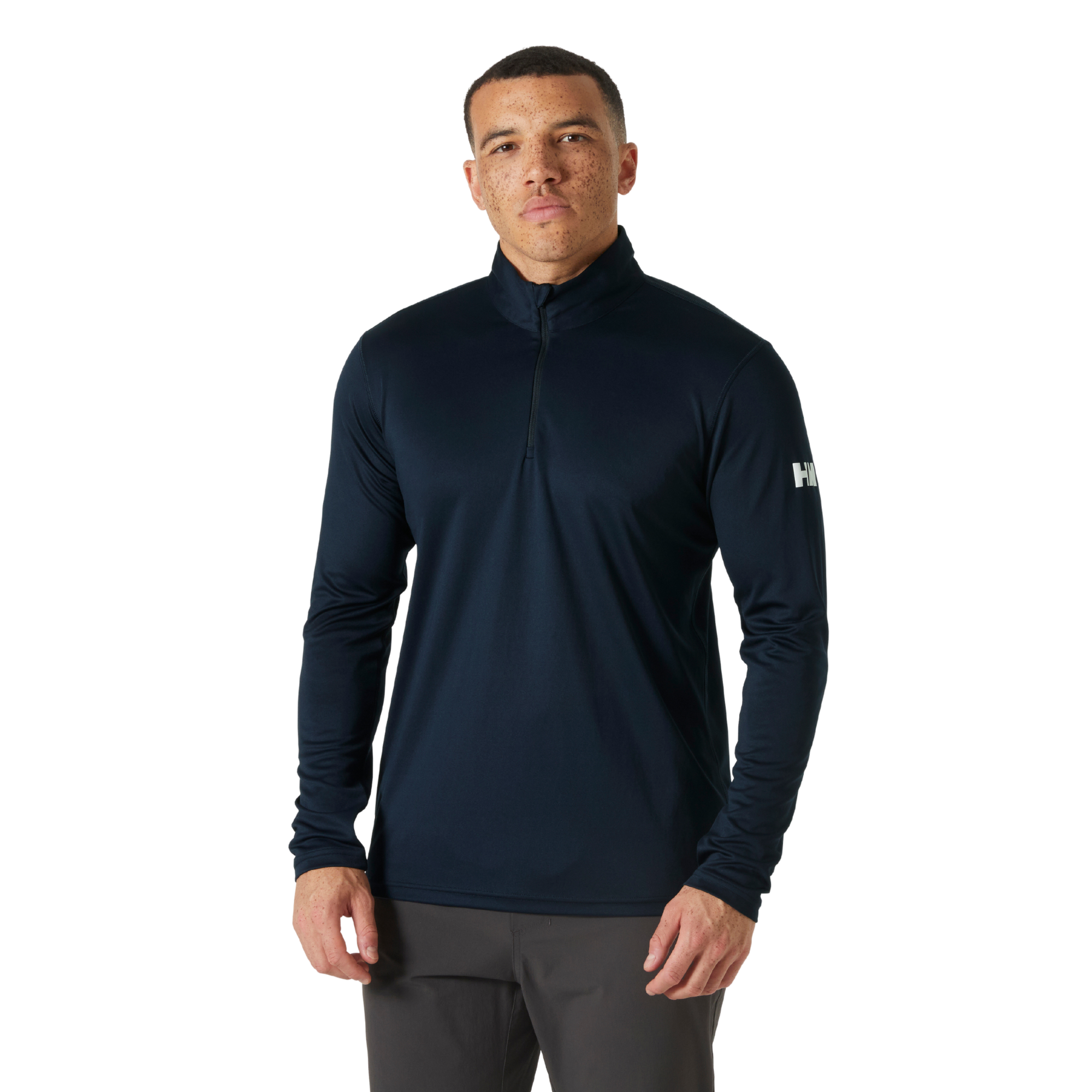 Helly Hansen Men's Tech Half Zip 2.0 UPF50 Technical Top (Navy)