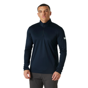 Helly Hansen Men's Tech Half Zip 2.0 UPF50 Technical Tee (Navy)