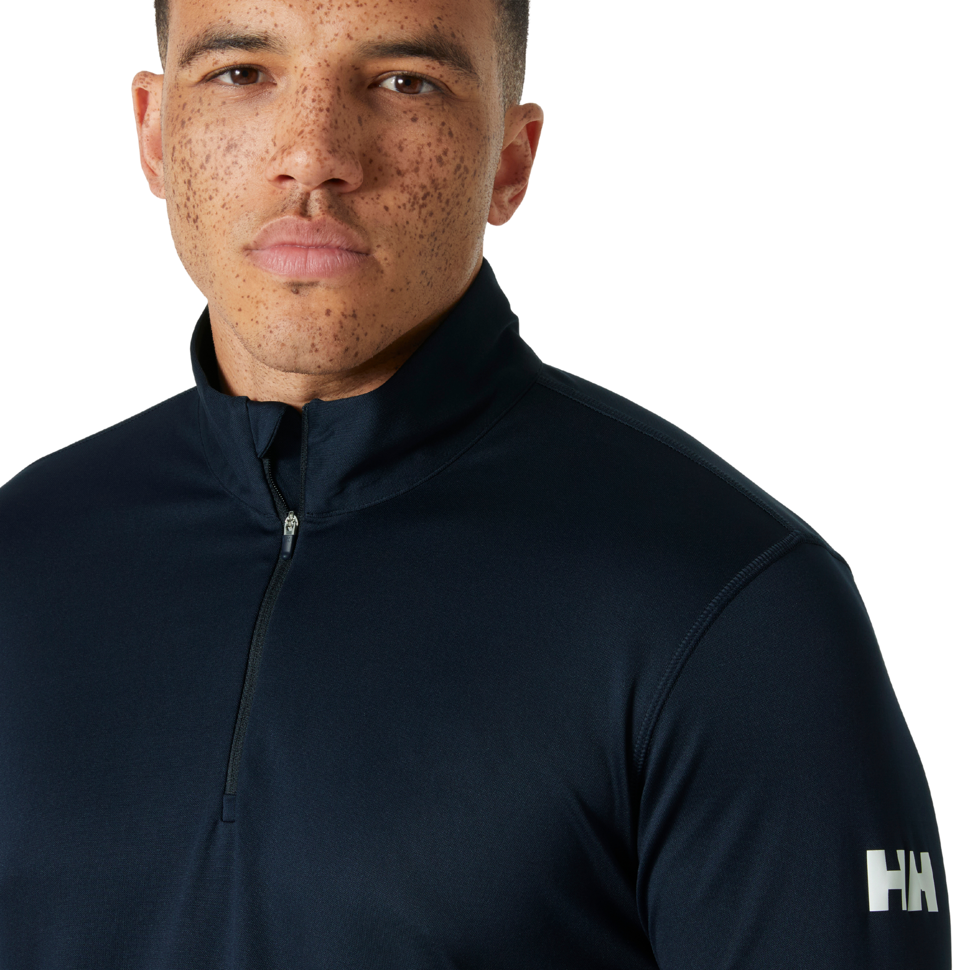 Helly Hansen Men's Tech Half Zip 2.0 UPF50 Technical Top (Navy)