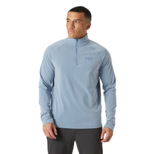 Load image into Gallery viewer, Helly Hansen Men&#39;s Tyri Knit Half Zip Fleece Top (Washed Navy Melange)
