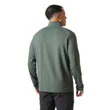 Load image into Gallery viewer, Helly Hansen Men&#39;s Tyri Knit Half Zip Fleece Top (Jungle Green Melange)
