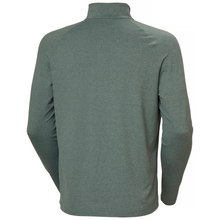 Load image into Gallery viewer, Helly Hansen Men&#39;s Tyri Knit Half Zip Fleece Top (Jungle Green Melange)
