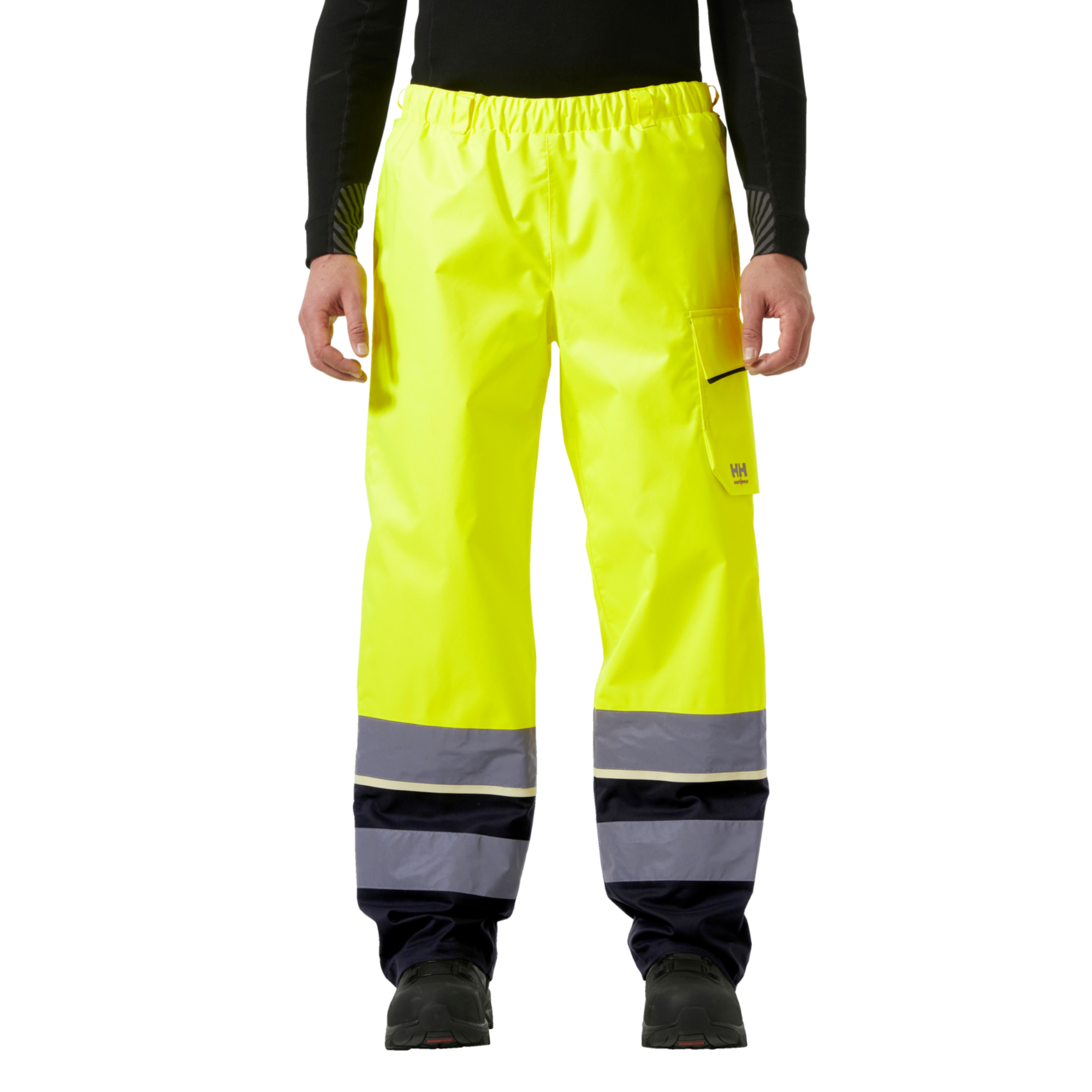 Helly Hansen Men's UC-ME Class 2 Waterproof Trousers (Hi-Vis Yellow)