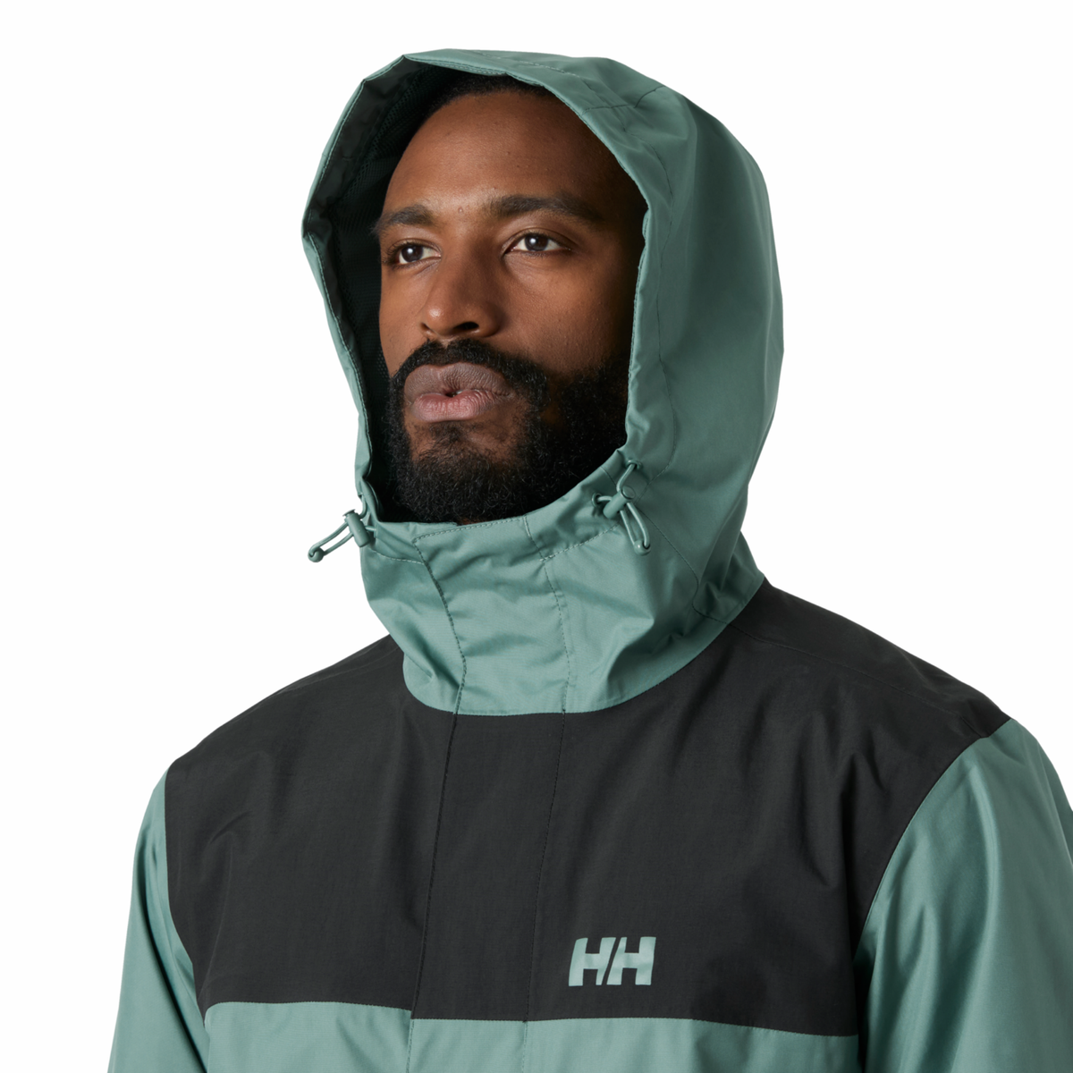Helly Hansen Men's Vancouver 2L HT Waterproof Jacket Opal Green 494 53935