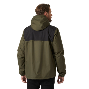 Helly Hansen Men's Vancouver Fleece Lined Insulated HT Waterproof Jacket (Utility Green)