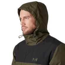 Load image into Gallery viewer, Helly Hansen Men&#39;s Vancouver Fleece Lined Insulated HT Waterproof Jacket (Utility Green)
