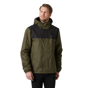 Helly Hansen Men's Vancouver Fleece Lined Insulated HT Waterproof Jacket (Utility Green)