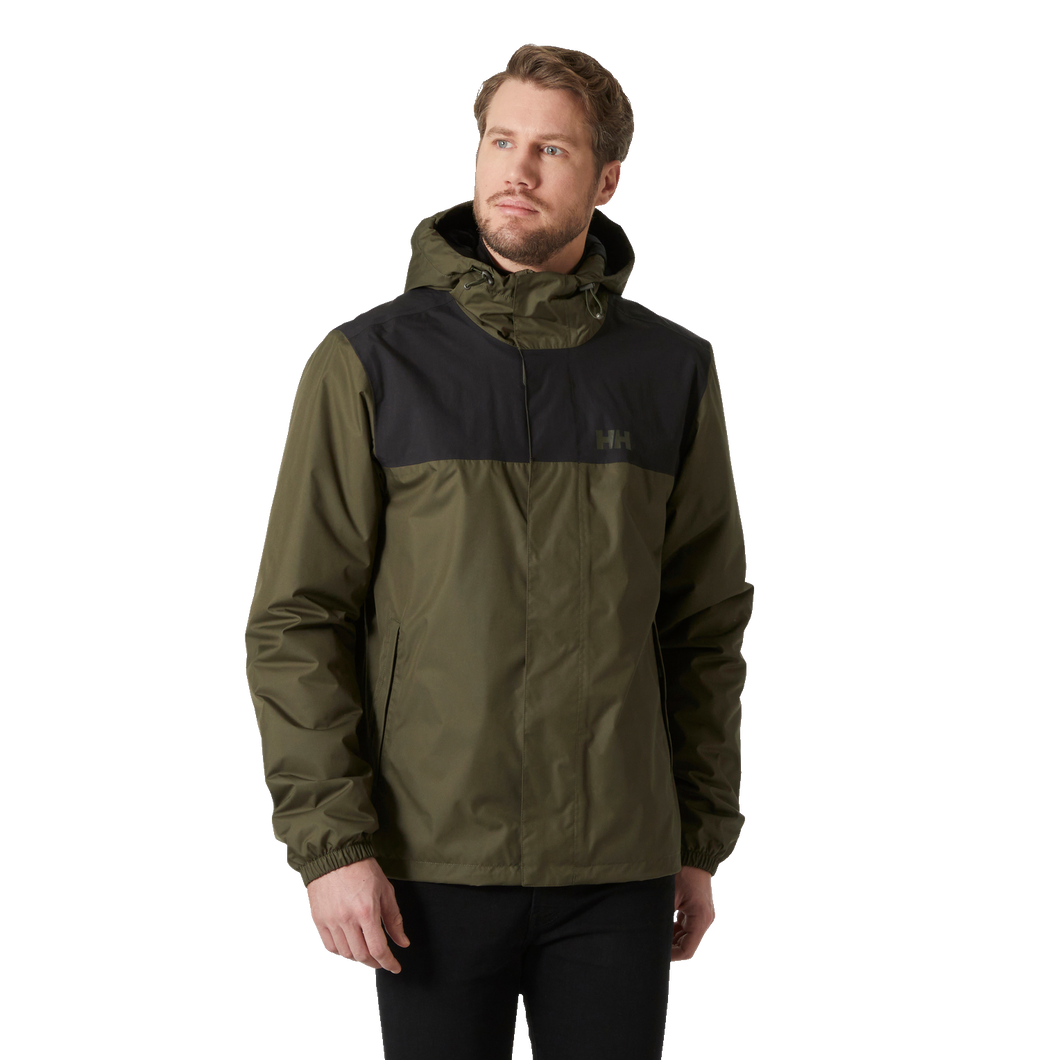 Helly Hansen Men's Vancouver Fleece Lined Insulated HT Waterproof Jacket (Utility Green)