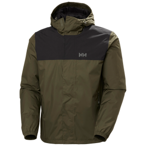 Helly Hansen Men's Vancouver Fleece Lined Insulated HT Waterproof Jacket (Utility Green)