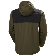 Load image into Gallery viewer, Helly Hansen Men&#39;s Vancouver Fleece Lined Insulated HT Waterproof Jacket (Utility Green)
