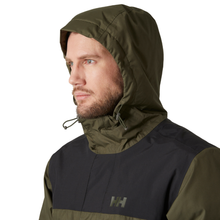 Load image into Gallery viewer, Helly Hansen Men&#39;s Vancouver Fleece Lined Insulated HT 2L Waterproof Jacket (Utility Green)
