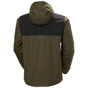 Helly Hansen Men's Vancouver Fleece Lined Insulated HT 2L Waterproof Jacket (Utility Green)