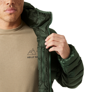 Helly Hansen Men's Verglas 2.0 Hooded Down Insulated Jacket (Jungle Green)
