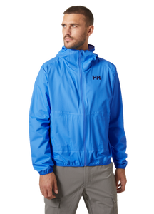 Helly Hansen Men's Verglas 2.5L Fastpack Waterproof Jacket (Ultra Blue)