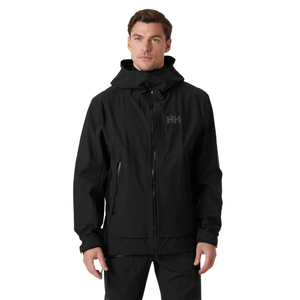 Helly Hansen Men's Verglas Backcountry HT 3L Waterproof Jacket (Black)