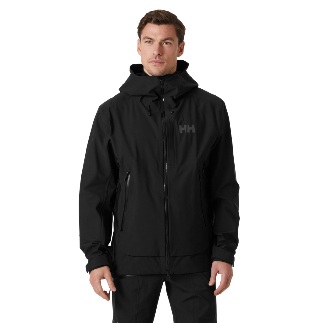 Helly Hansen Men's Verglas Backcountry HT 3L Waterproof Jacket (Black)