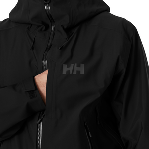Helly Hansen Men's Verglas Backcountry HT 3L Waterproof Jacket (Black)