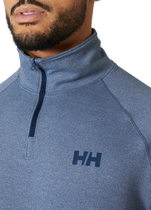 Helly Hansen Men's Verglas Half Zip Fleece Top (Ocean)