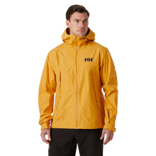 Load image into Gallery viewer, Helly Hansen Men&#39;s Verglas Infinity HT 3L Waterproof Jacket 2.0 (Golden Glow)
