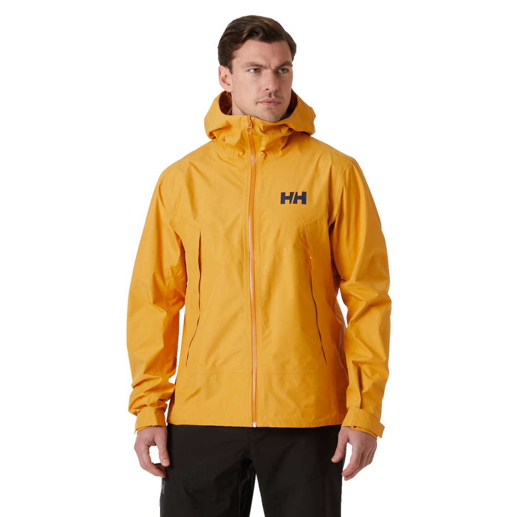 Helly Hansen Men's Verglas Infinity HT 3L Waterproof Jacket 2.0 (Golden Glow)