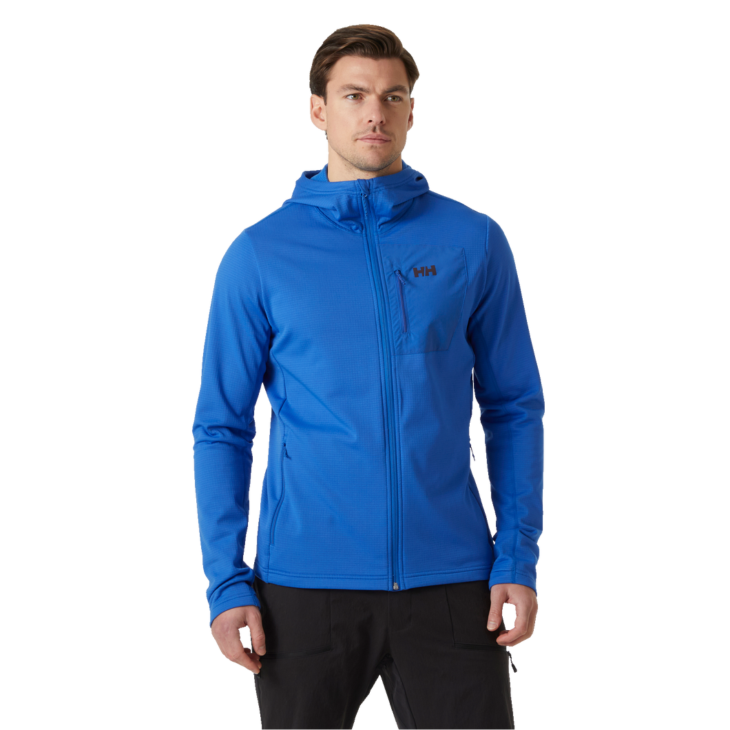 Helly Hansen Men's Versalite Hooded Full Zip Fleece (Cobalt 2.0)