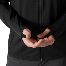 Load image into Gallery viewer, Helly Hansen Men&#39;s Versalite Hooded Full Zip Fleece Jacket (Black)
