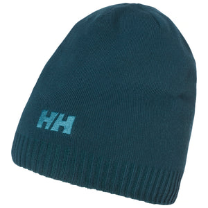 Helly Hansen Unisex Brand Beanie Hat (Dark Creek)