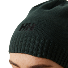 Load image into Gallery viewer, Helly Hansen Unisex Brand Beanie Hat (Dark Jungle)
