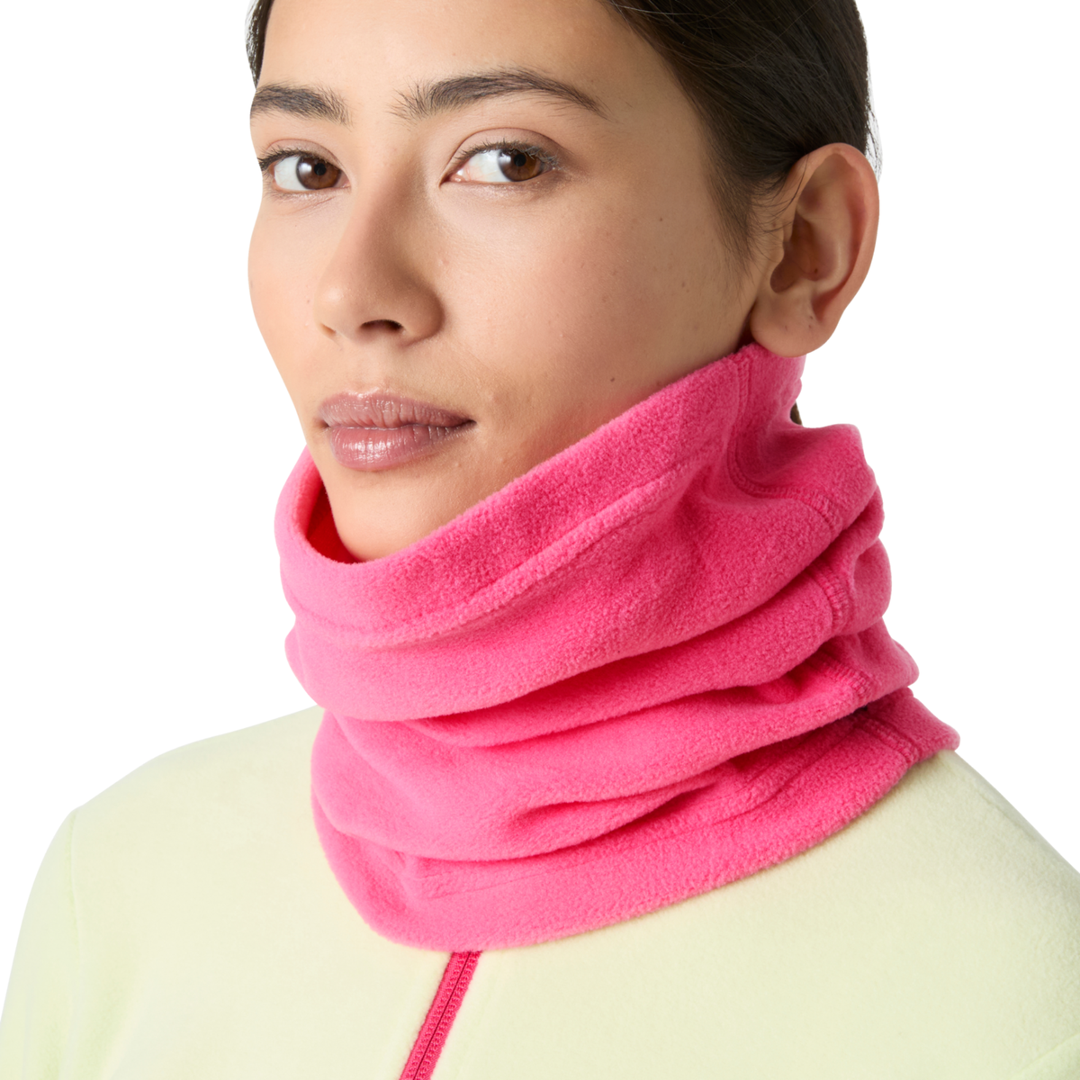 Helly Hansen Unisex Daybreaker Polartec Fleece Neck Gaiter Hot Pink 074 67651