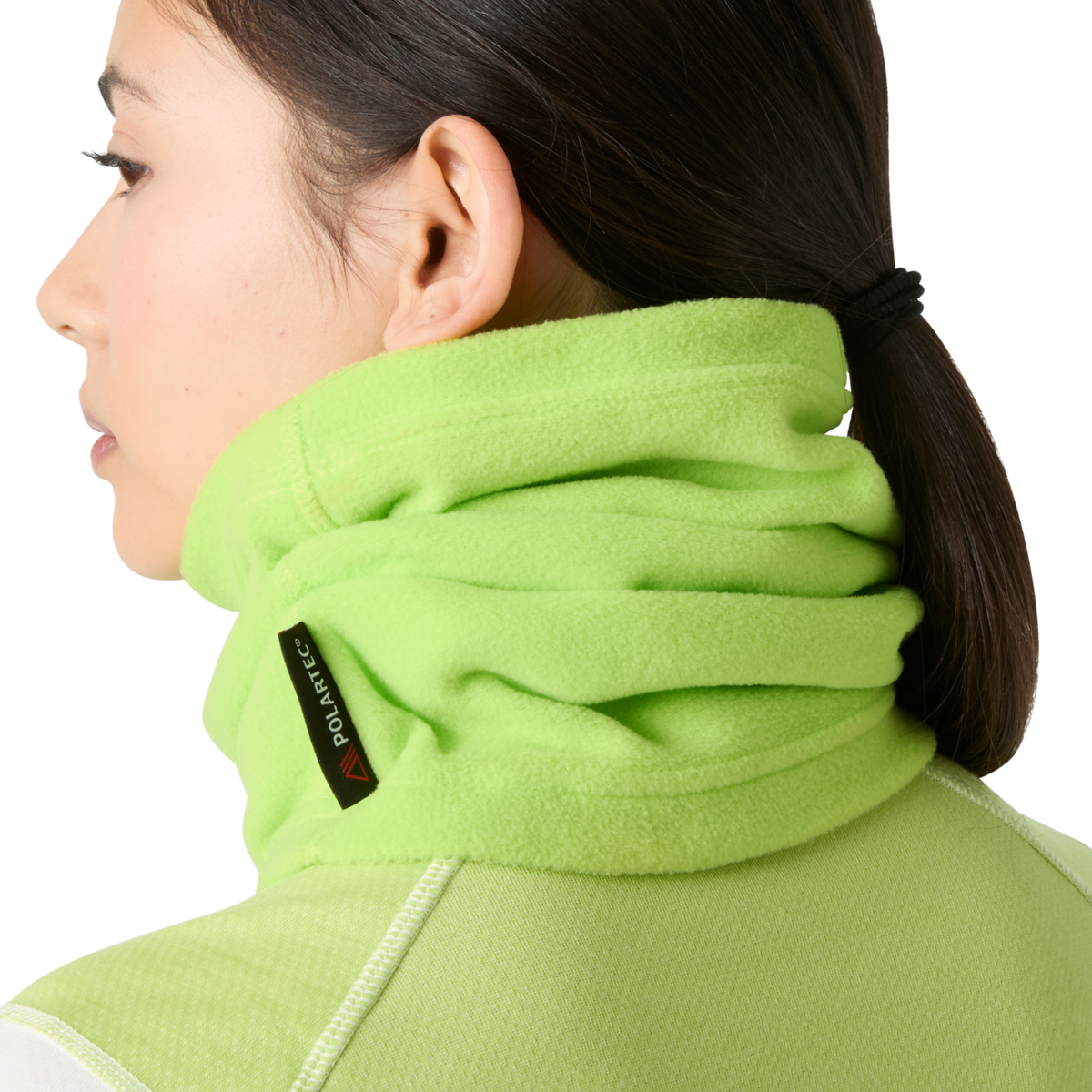 Helly Hansen Unisex Daybreaker Polartec Fleece Neck Gaiter Luminous Green 409 67651
