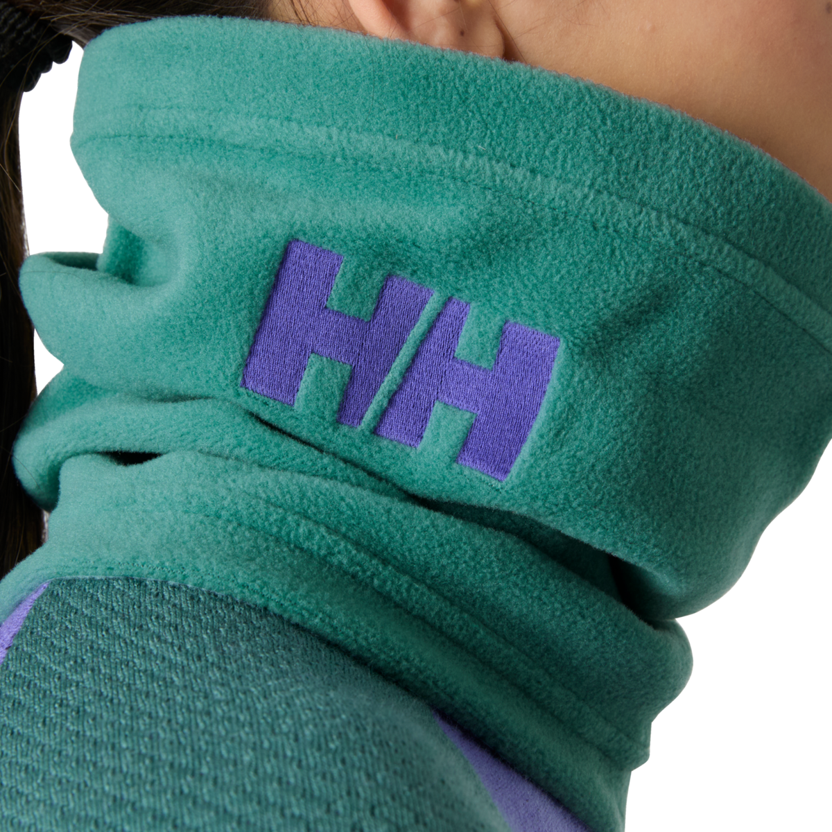 Helly Hansen Unisex Daybreaker Polartec Fleece Neck Gaiter Opal Green 494 67651