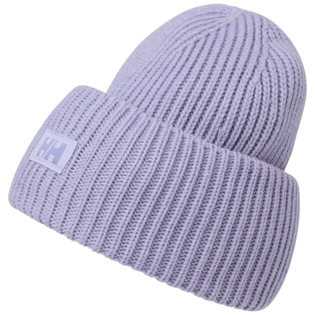 Helly Hansen Unisex HH Rib Beanie Hat (Bright Lavender)