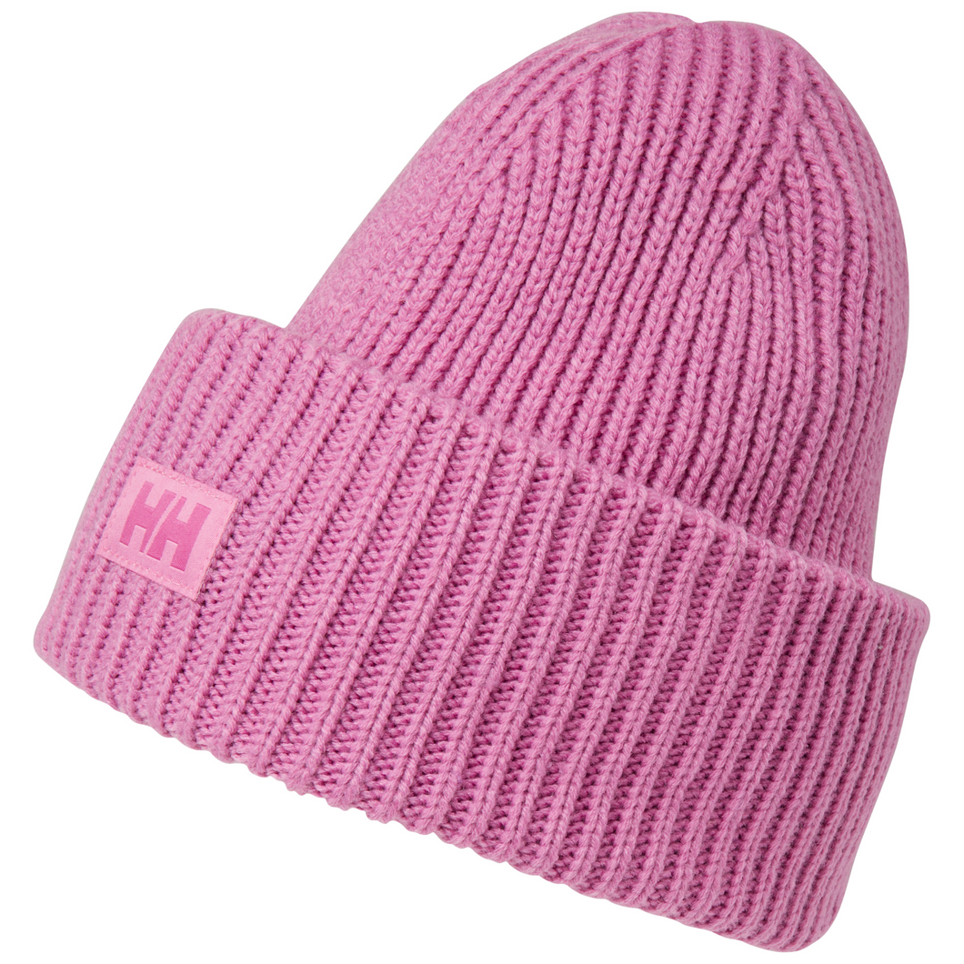 Helly Hansen Unisex HH Rib Beanie Hat (Meta Pink)