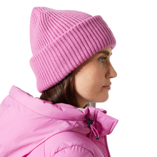 Load image into Gallery viewer, Helly Hansen Unisex HH Rib Beanie Hat (Meta Pink)
