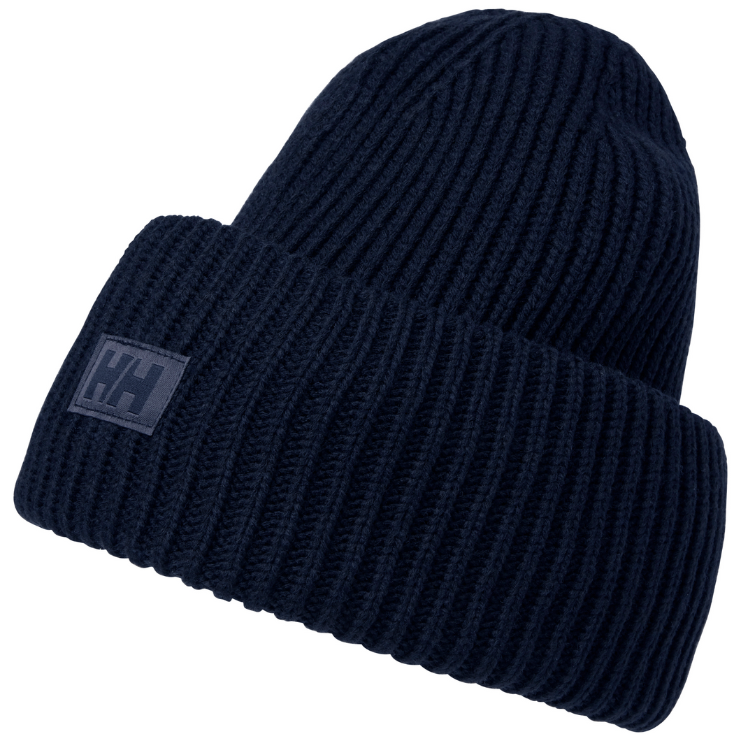 Helly Hansen Unisex HH Rib Beanie Hat (Navy)