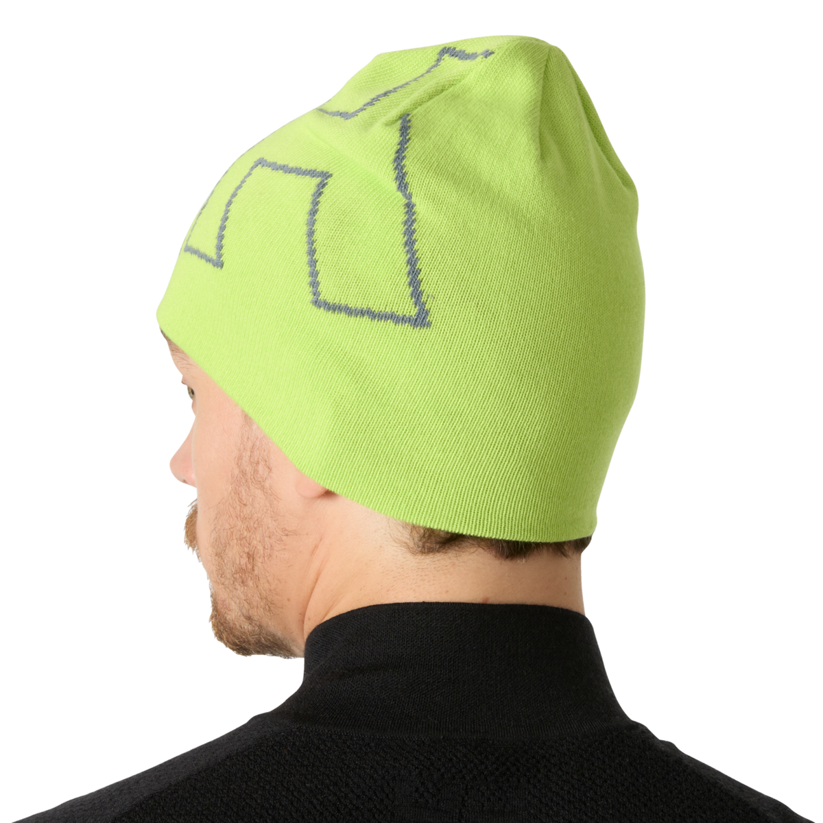 Helly Hansen Unisex Outline Beanie Hat Luminous Green 409 67211