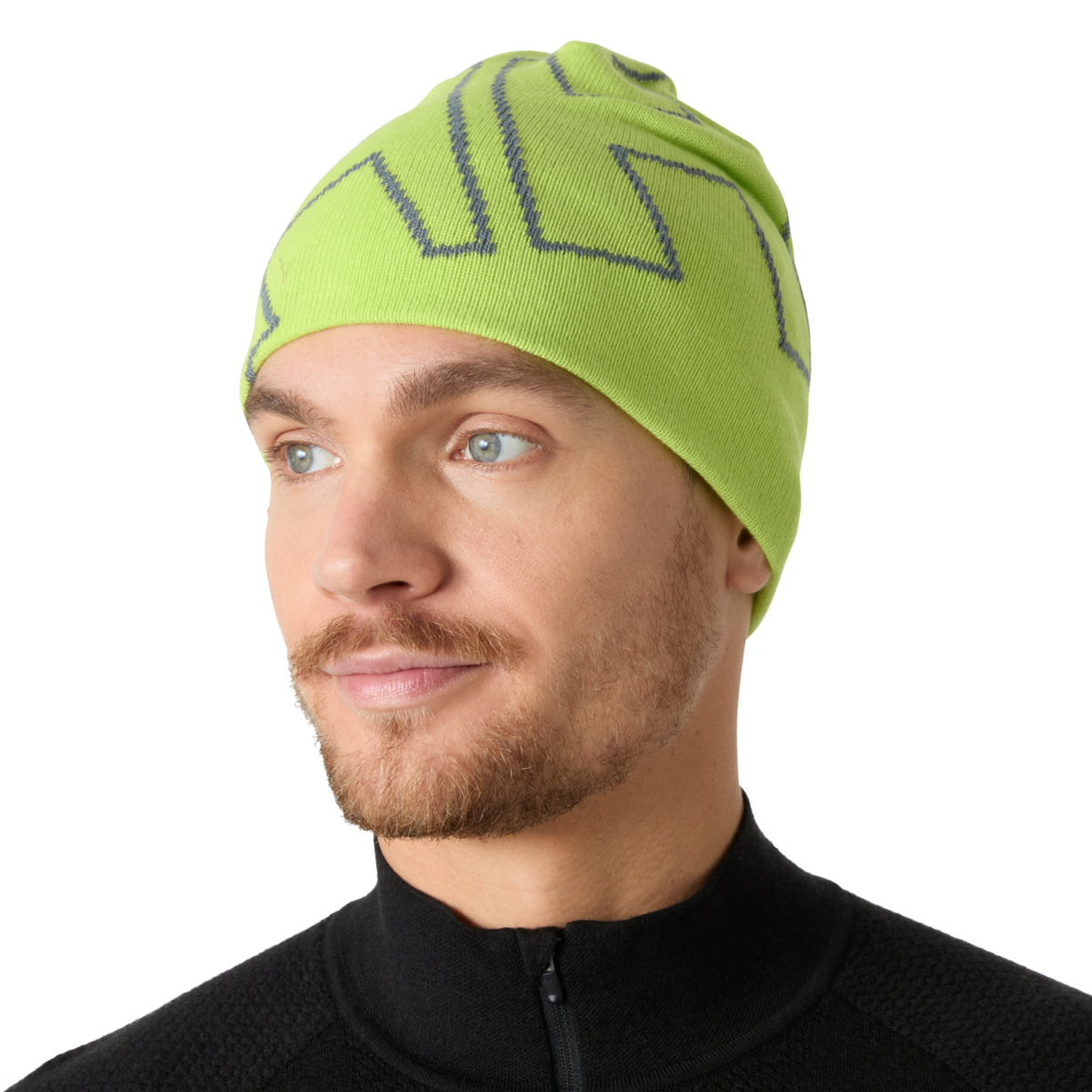 Helly Hansen Unisex Outline Beanie Hat Luminous Green 409 67211
