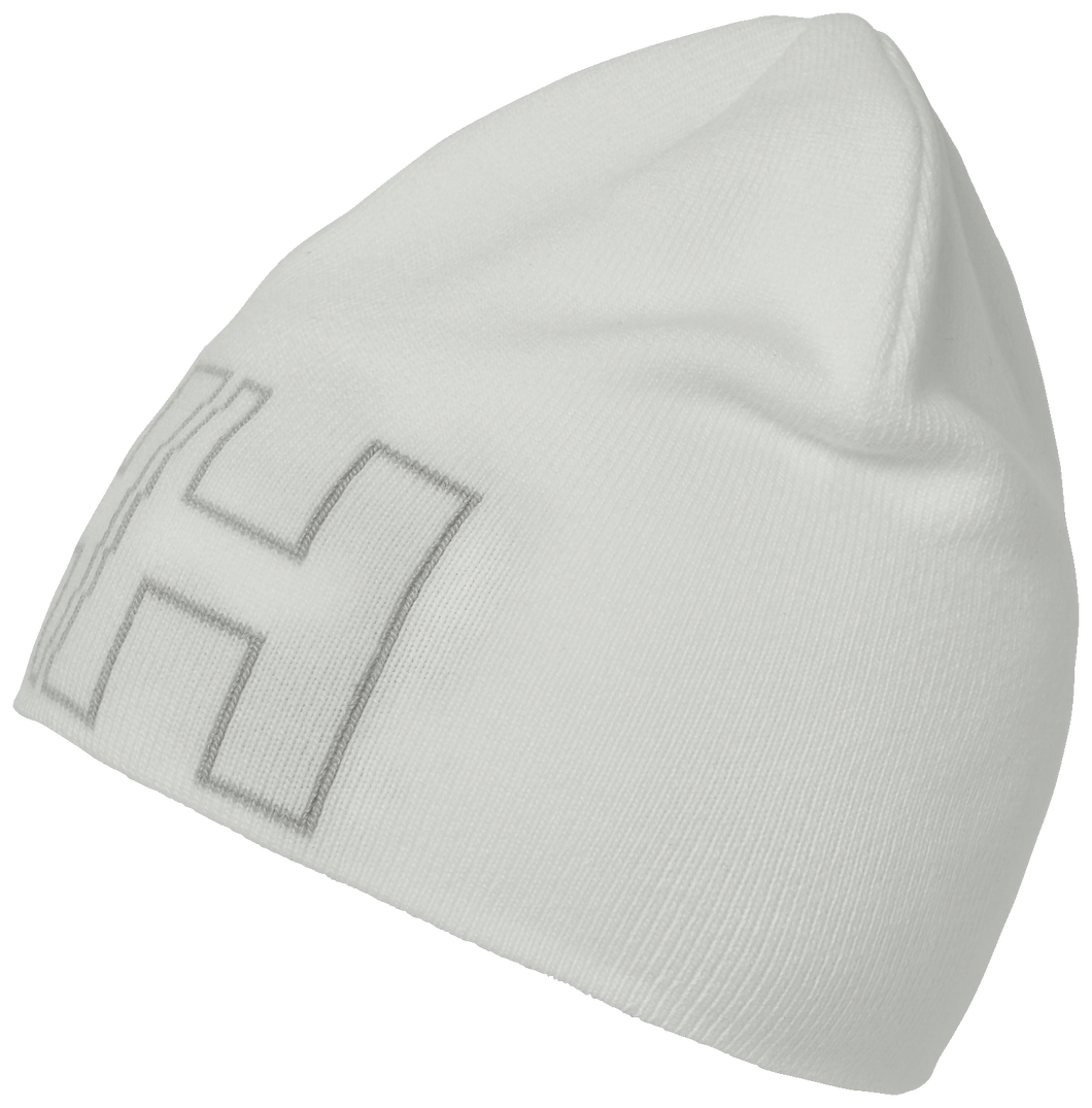 Helly Hansen Unisex Outline Beanie Hat (White)