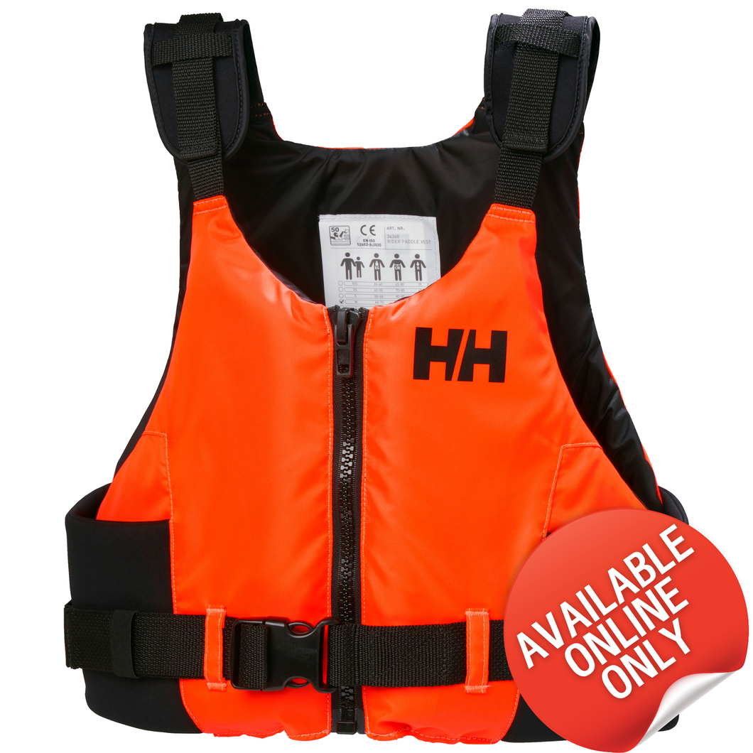 Helly Hansen Unisex Rider Paddle Vest 50N Buoyancy Aid (Fluor Orange)