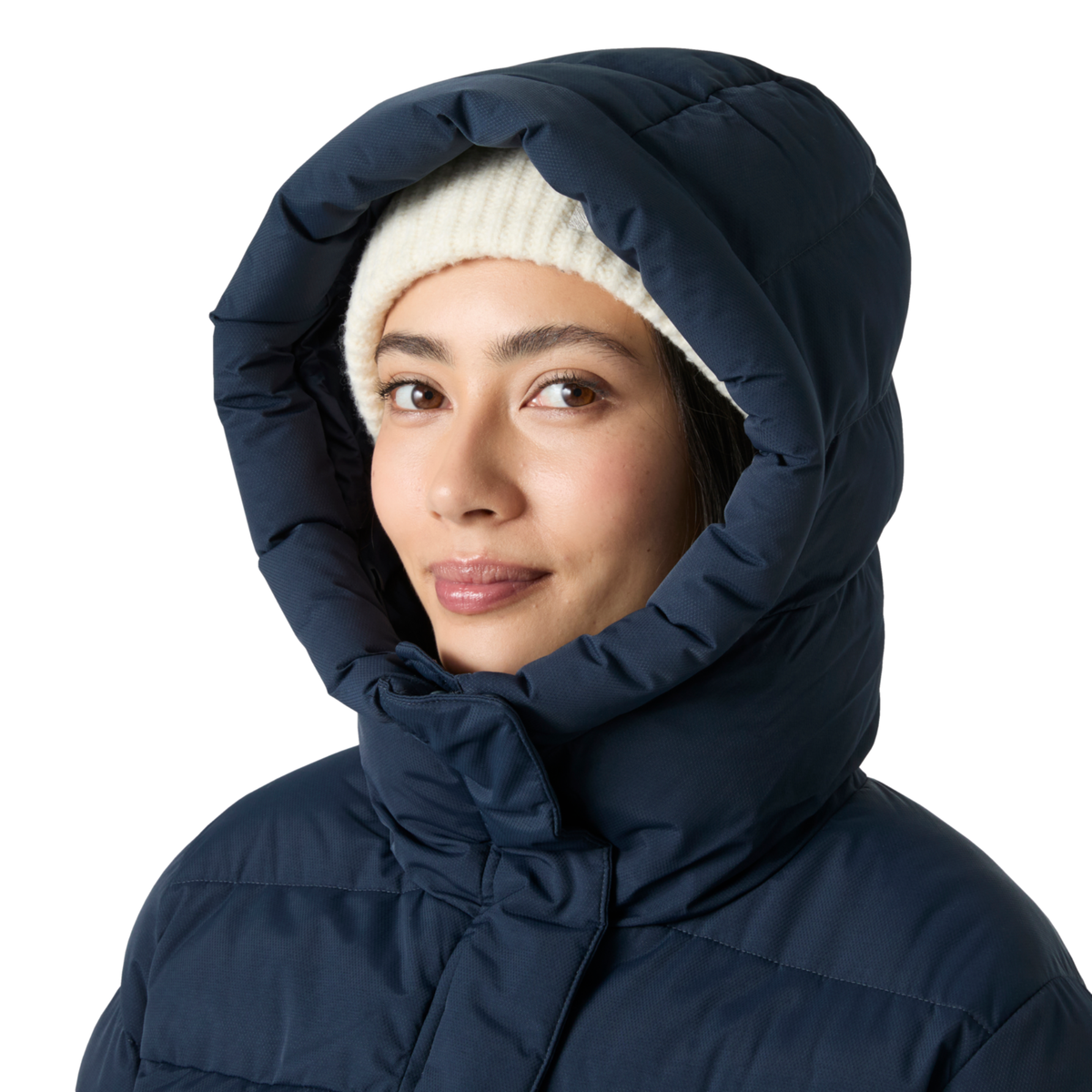 Helly Hansen Women's Adore Puffy Hooded Insulated Jacket (Navy)