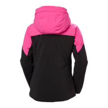 Load image into Gallery viewer, Helly Hansen Women&#39;s Alphelia Insulated HT Waterproof Ski Jacket (Dragon Fruit Black)
