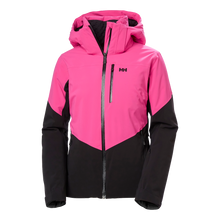 Load image into Gallery viewer, Helly Hansen Women&#39;s Alphelia Insulated HT Waterproof Ski Jacket (Dragon Fruit Black)
