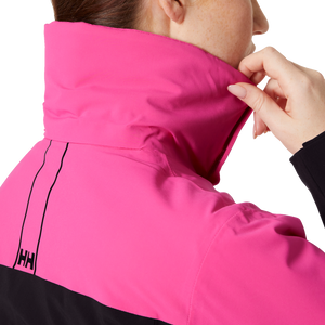 Helly Hansen Women's Alphelia Insulated HT Waterproof Ski Jacket (Dragon Fruit Black)