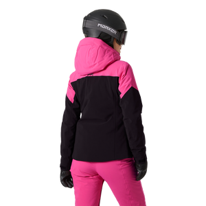 Helly Hansen Women's Alphelia Insulated HT Waterproof Ski Jacket (Dragon Fruit Black)