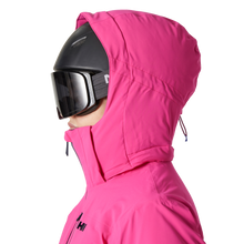 Load image into Gallery viewer, Helly Hansen Women&#39;s Alphelia Insulated HT Waterproof Ski Jacket (Dragon Fruit Black)
