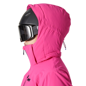 Helly Hansen Women's Alphelia Insulated HT Waterproof Ski Jacket (Dragon Fruit Black)