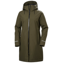 Load image into Gallery viewer, Helly Hansen Women&#39;s Aspire Waterproof Insulated Parka (Utility Green)
